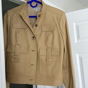 St John leather jacket